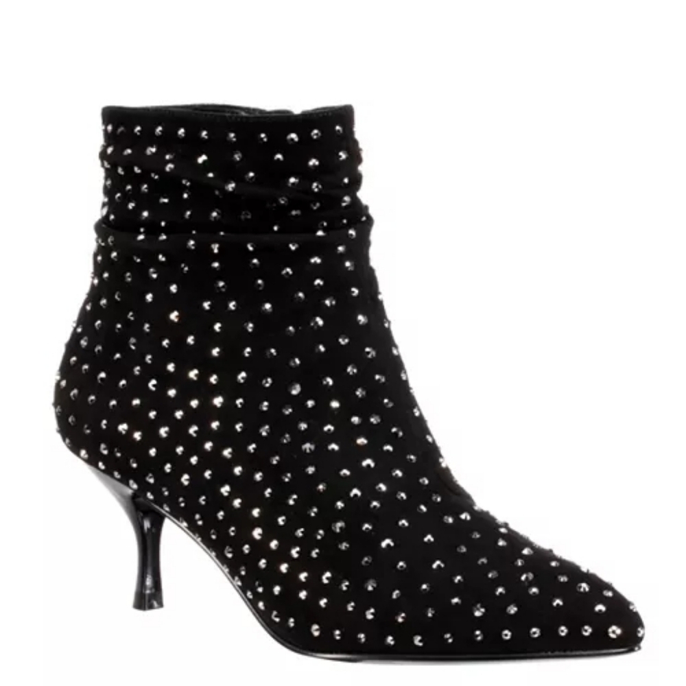 Nina Foxy True Black Kitten Heel